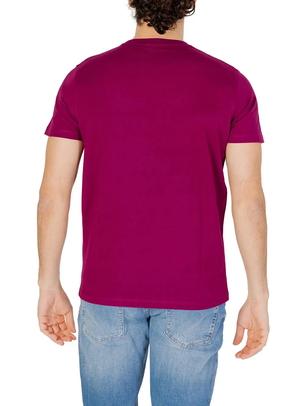 U.S. Polo Assn. T-shirt Uomo Mick 67359 49351 Bordeaux