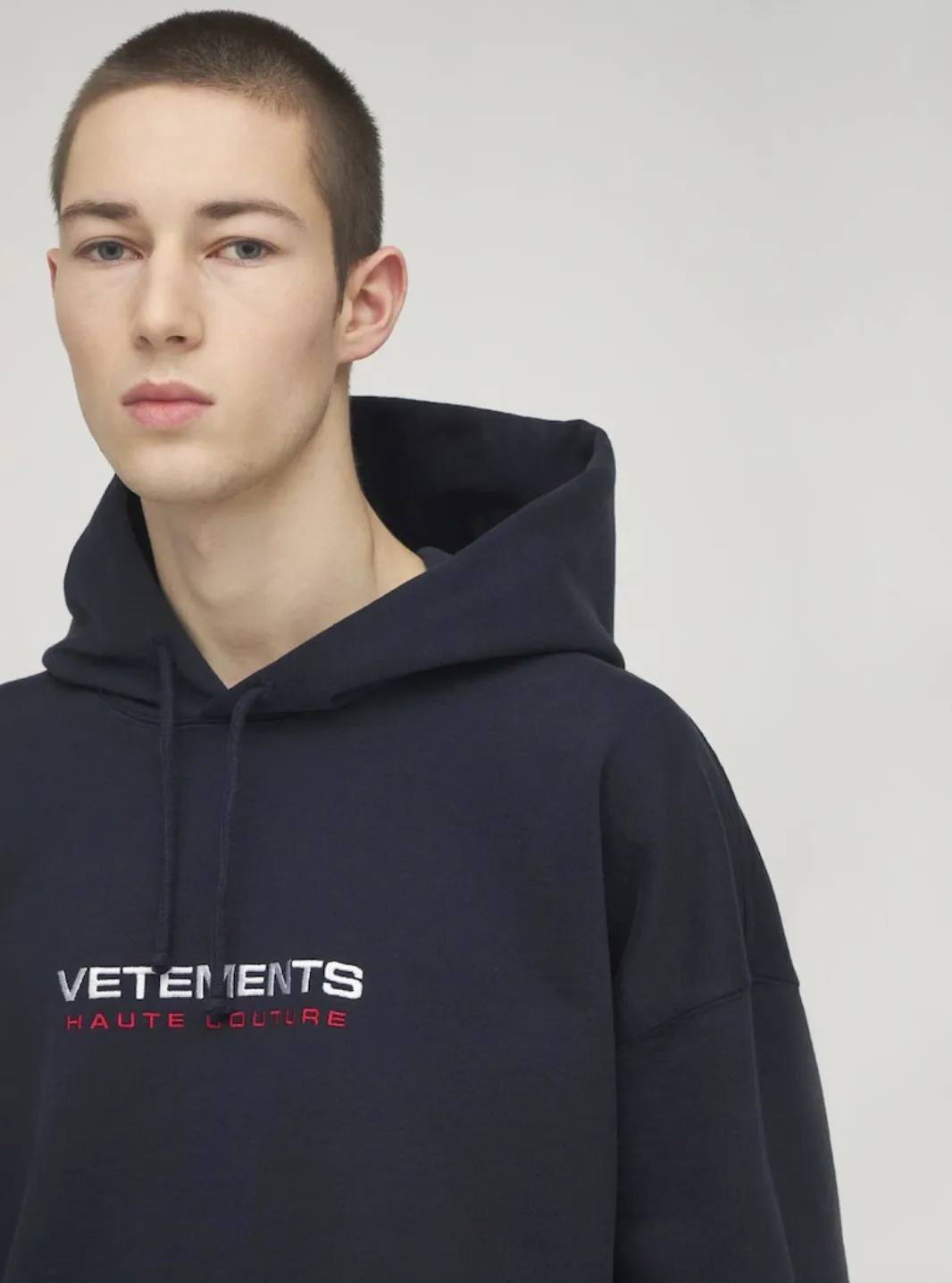 VETEMENTS  |Unisex Street Style Oversized Logo Hoodies