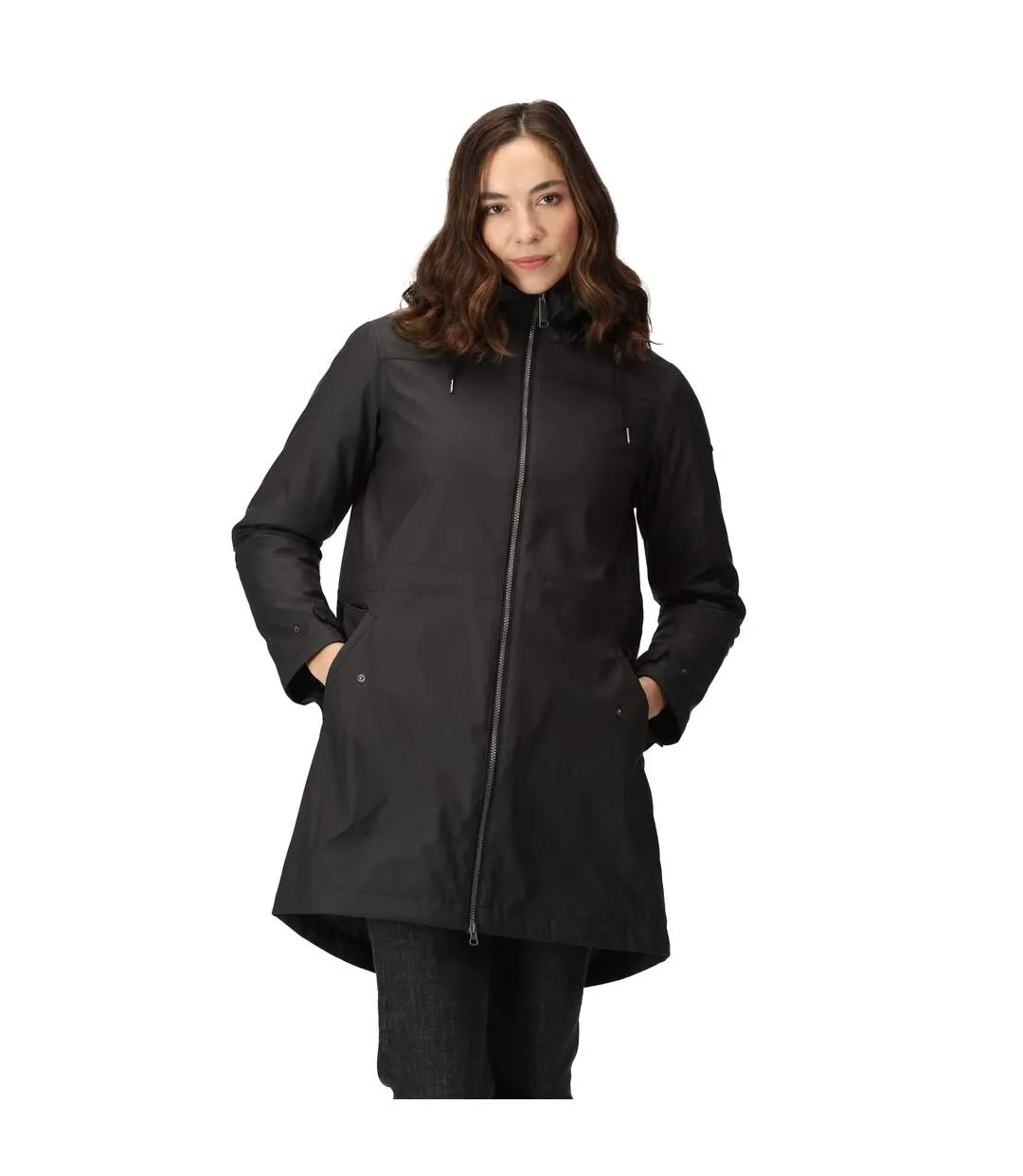 Womens/ladies fantine baffled padded jacket black Regatta