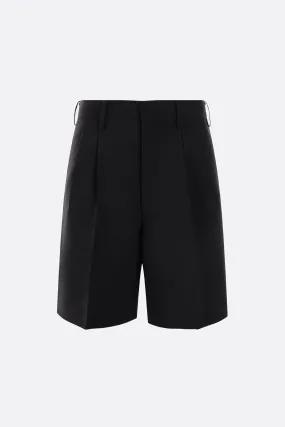 wool and mohair short pants