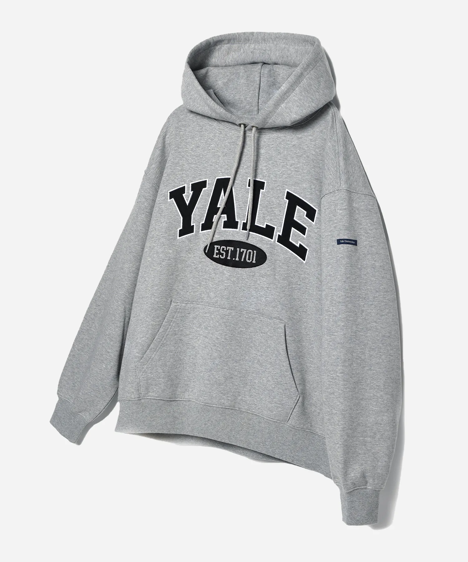 YALE  |Unisex Street Style Long Sleeves Plain Cotton Oversized Logo