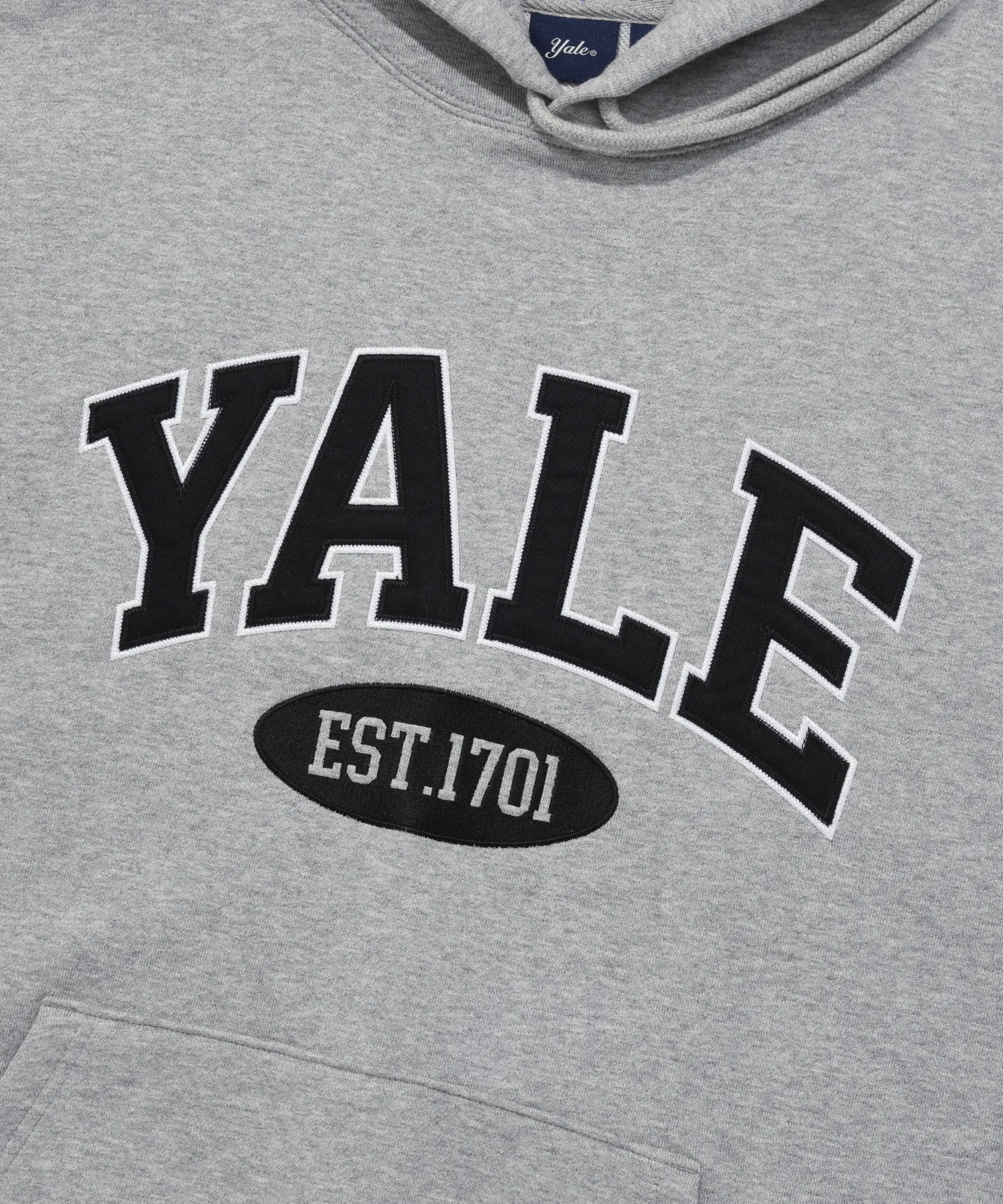 YALE  |Unisex Street Style Long Sleeves Plain Cotton Oversized Logo