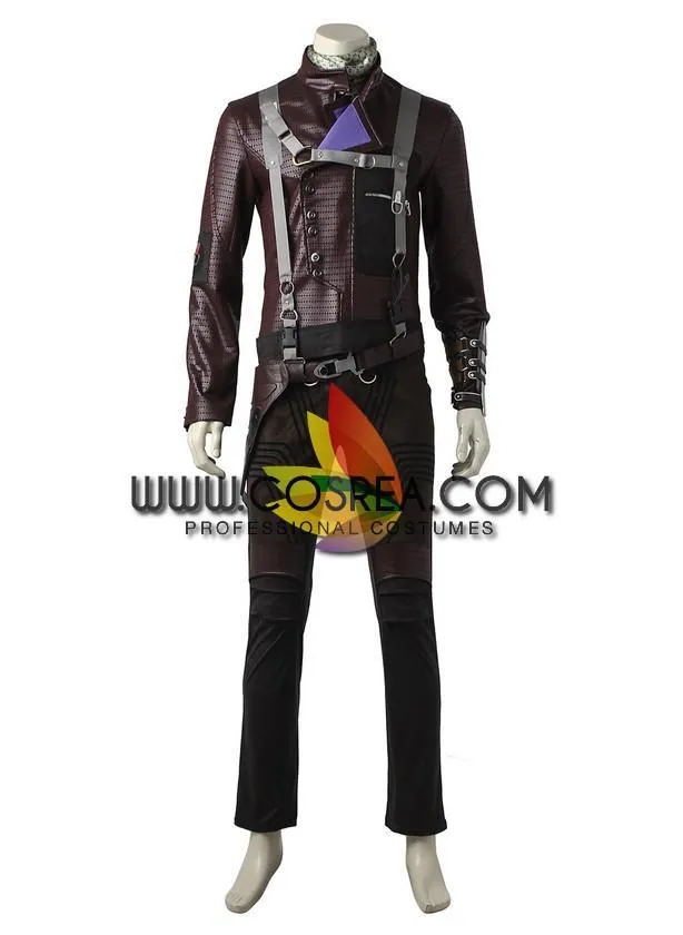 Yondu Guardians Of The Galaxy Vol 2 PU Leather Cosplay Costume