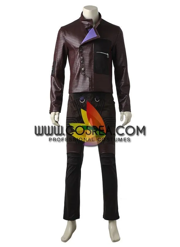 Yondu Guardians Of The Galaxy Vol 2 PU Leather Cosplay Costume